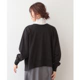 【洗える/S-LL/前後2WAY】クルーネックニットカーディガン | SHOO・LA・RUE | 詳細画像11 