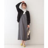 【洗える/S-LL/前後2WAY】クルーネックニットカーディガン | SHOO・LA・RUE | 詳細画像13 