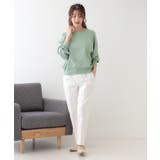 【洗える/S-LL/前後2WAY】クルーネックニットカーディガン | SHOO・LA・RUE | 詳細画像5 