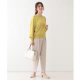 【洗える/S-LL/前後2WAY】クルーネックニットカーディガン | SHOO・LA・RUE | 詳細画像19 