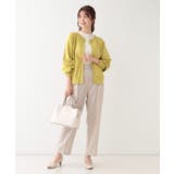 【洗える/S-LL/前後2WAY】クルーネックニットカーディガン | SHOO・LA・RUE | 詳細画像20 