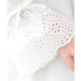 【S-LL/前後2WAY/洗濯後しわになりにくい】お袖刺繍レースブラウス | SHOO・LA・RUE | 詳細画像28 