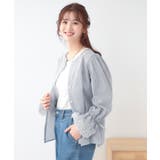 【S-LL/前後2WAY/洗濯後しわになりにくい】お袖刺繍レースブラウス | SHOO・LA・RUE | 詳細画像2 