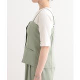 【セットアップ可】コーデが華やぐ 大人の麻調キャミビスチェ | SHOO・LA・RUE | 詳細画像15 