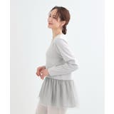 【S-LL/体型カバー】いつものコーデにプラスワン 裾チュールインナー | SHOO・LA・RUE | 詳細画像10