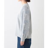 大人上品 お袖チュール刺繍 切替トップス | SHOO・LA・RUE | 詳細画像14