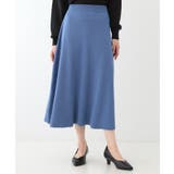 【セットアップ可/S-LL】大人上品に揺れる ニットフレアスカート | SHOO・LA・RUE | 詳細画像9