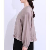 【S-LL】大人のシアー感が魅力 ドロストブルゾン | SHOO・LA・RUE | 詳細画像14 