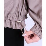 【S-LL】大人のシアー感が魅力 ドロストブルゾン | SHOO・LA・RUE | 詳細画像20 