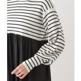 【S-LL】リブニットドッキングワンピース | SHOO・LA・RUE | 詳細画像17 