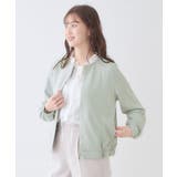 さらっと羽織れる ノーカラーブルゾン | SHOO・LA・RUE | 詳細画像8 