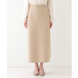 【洗える/セットアップ可】前後2WAYスポンディッシュ ナロースカート | SHOO・LA・RUE | 詳細画像25 