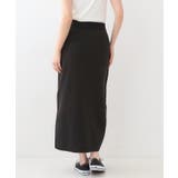 【洗える/セットアップ可】前後2WAYスポンディッシュ ナロースカート | SHOO・LA・RUE | 詳細画像3 