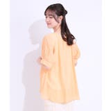 【S-LL/2点セット】インせず着られる はしごレース5分袖ブラウス | SHOO・LA・RUE | 詳細画像14 