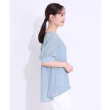 【S-LL/2点セット】インせず着られる はしごレース5分袖ブラウス | SHOO・LA・RUE | 詳細画像2 