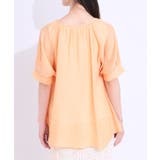 【S-LL/2点セット】インせず着られる はしごレース5分袖ブラウス | SHOO・LA・RUE | 詳細画像19 