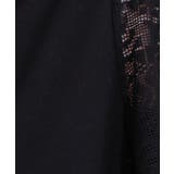 【S-LL】大人の上品コーデに お袖レース切り替えトップス | SHOO・LA・RUE | 詳細画像9