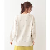 【S-LL】ドット柄が目を惹く ゆったりニット | SHOO・LA・RUE | 詳細画像6 