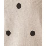 【S-LL】ドット柄が目を惹く ゆったりニット | SHOO・LA・RUE | 詳細画像4 