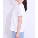 【S-LL/2点セット】大人カジュアルに レースビスチェ+プリントTシャツ | SHOO・LA・RUE | 詳細画像27 
