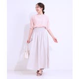 【ひんやり/UV】ほんのりラメで大人上品 お袖リブ ドルマントップス | SHOO・LA・RUE | 詳細画像11 