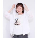 【S-LL】程よいシアー感 大人世代の軽やかフードブルゾン | SHOO・LA・RUE | 詳細画像23 