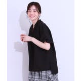【洗える/S-LL】袖フリルスキッパーシャツ | SHOO・LA・RUE | 詳細画像6 