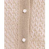 【S-LL/2WAY】ラメが華やか 透かしニットカーディガン | SHOO・LA・RUE | 詳細画像14 