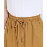 【セットアップ可/ひんやり】大人カジュアルに ベイカー風デザインスカート | SHOO・LA・RUE | 詳細画像16 