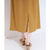 【セットアップ可/ひんやり】大人カジュアルに ベイカー風デザインスカート | SHOO・LA・RUE | 詳細画像19 