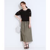 【S-LL】大人上品な お袖シアー切り替えニット | SHOO・LA・RUE | 詳細画像3