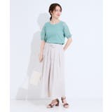 【S-LL】大人上品な お袖シアー切り替えニット | SHOO・LA・RUE | 詳細画像15