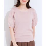 【S-LL】大人上品な お袖シアー切り替えニット | SHOO・LA・RUE | 詳細画像17