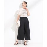 【ひんやり/2点セット】コーデに悩まず決まる トップス+ガウチョパンツ | SHOO・LA・RUE | 詳細画像13