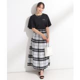 【S-LL/ひんやり/二の腕カバー】華やかさをプラスする お袖フリルTシャツ | SHOO・LA・RUE | 詳細画像3 