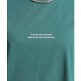 【S-LL/ひんやり/二の腕カバー】華やかさをプラスする お袖フリルTシャツ | SHOO・LA・RUE | 詳細画像12 