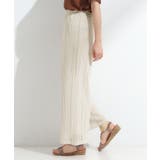 【S-LL】クロシェ風レースイージーワイドパンツ | SHOO・LA・RUE | 詳細画像10 