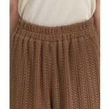 【S-LL】クロシェ風レースイージーワイドパンツ | SHOO・LA・RUE | 詳細画像16 