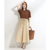 【S-LL/ひんやり】さらっとタッチできれい見え ピンタックスカーチョ | SHOO・LA・RUE | 詳細画像15