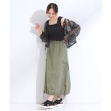 【S-LL】デコルテラインをきれいに魅せる ラメテレコタンクトップ | SHOO・LA・RUE | 詳細画像11 