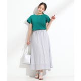 【汗ジミ防止/ひんやり/UV】フリルスリーブTシャツ | SHOO・LA・RUE | 詳細画像11