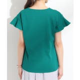 【汗ジミ防止/ひんやり/UV】フリルスリーブTシャツ | SHOO・LA・RUE | 詳細画像19