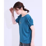 【S-LL/UV/プチプラ】お袖タックで好印象 デザインTシャツ | SHOO・LA・RUE | 詳細画像37