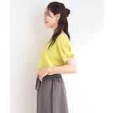 【S-LL/UV/プチプラ】お袖タックで好印象 デザインTシャツ | SHOO・LA・RUE | 詳細画像10