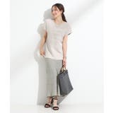 【汗ジミ防止/ひんやり/UV】ロゴプリントTシャツ | SHOO・LA・RUE | 詳細画像7 