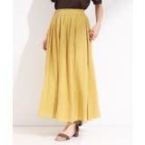 【S-LL/裏地ひんやり】エアリーで涼やか 大人のシアースカーチョ | SHOO・LA・RUE | 詳細画像9 