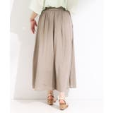 【S-LL/裏地ひんやり】エアリーで涼やか 大人のシアースカーチョ | SHOO・LA・RUE | 詳細画像6 