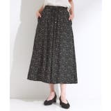 【S-LL/裏地ひんやり】スカート見えで上品に マットサテンスカーチョ | SHOO・LA・RUE | 詳細画像5 