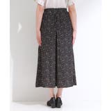 【S-LL/裏地ひんやり】スカート見えで上品に マットサテンスカーチョ | SHOO・LA・RUE | 詳細画像23 