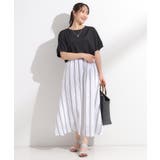 【ひんやり/洗濯後しわになりにくい】リブ切り替えドルマンブラウス | SHOO・LA・RUE | 詳細画像7